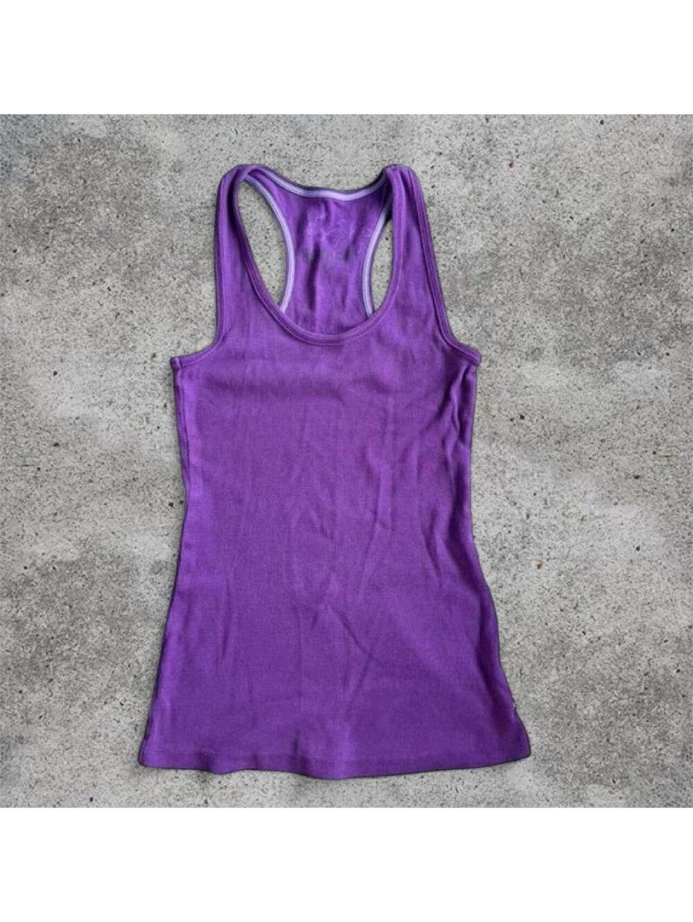 garage purple tank
